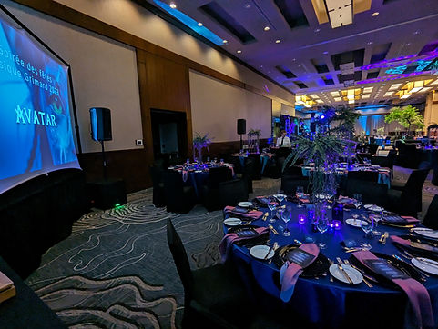 services techniques et audiovisuels pour soirée gala à l'hotel Le Westin Montréal