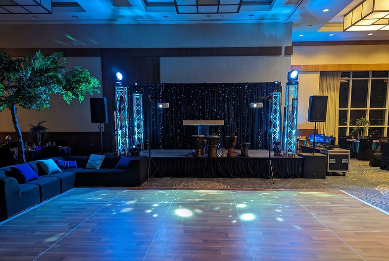 services techniques et DJ pour soirée gala à l'hotel Le Westin Montréal