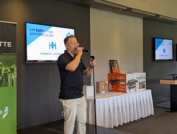 services de sonorisation et d'animation pour soirée gala au club de golf Montcalm de Saint-Liguori
