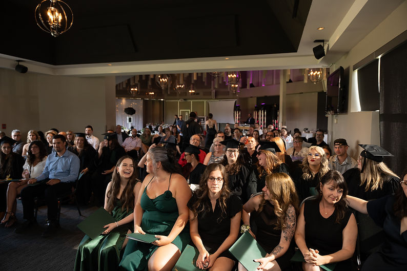 services techniques pour collation des grades pour bal au club de golf Montcalm de St-Liguori