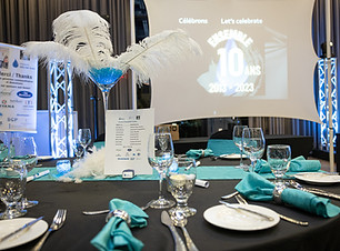 décoration de salle pour congrès à l'Esterel Resort