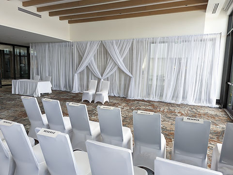 services de rideaux et décoration à l'Hotel Sheraton Laval