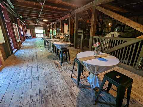 services techniques et déco de mariage au Moulin Seigneurial de Pointe-du-Lac