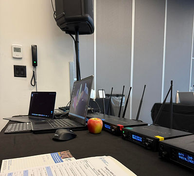 services de sonorisation et audiovisuel pour congrès au grand times hotel