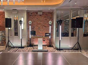 Technical and DJ services for weddings at Hotel Nelligan in Montreal