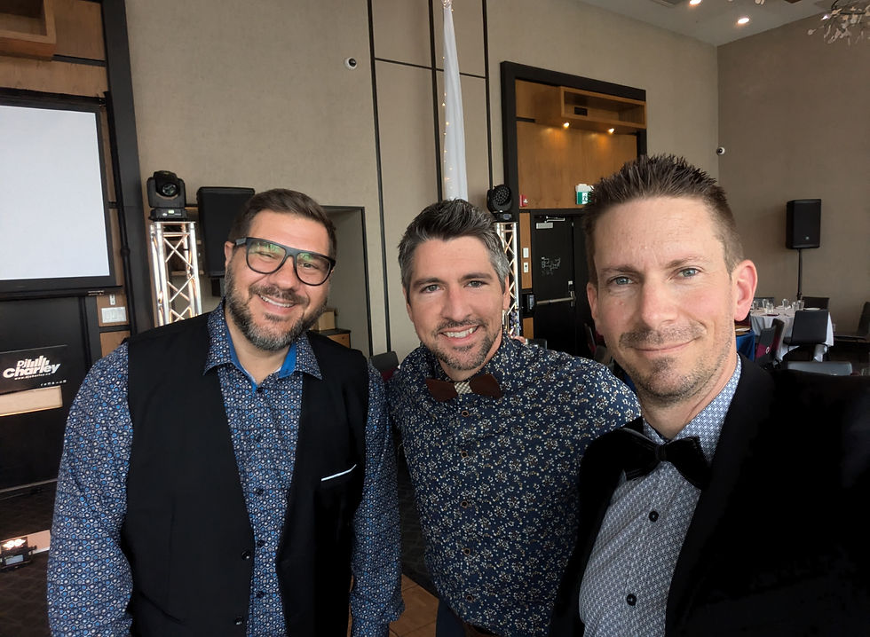 Productions Master D, David Lavallée, Charles-André Labbé, DJ Charley, Dominic Napolitano. Services de planification, décoration, coordination, dj, animation, audiovisuel pour le mariage de Samantha et Thomas au Espace 4 Saisons d'Orford, 2024