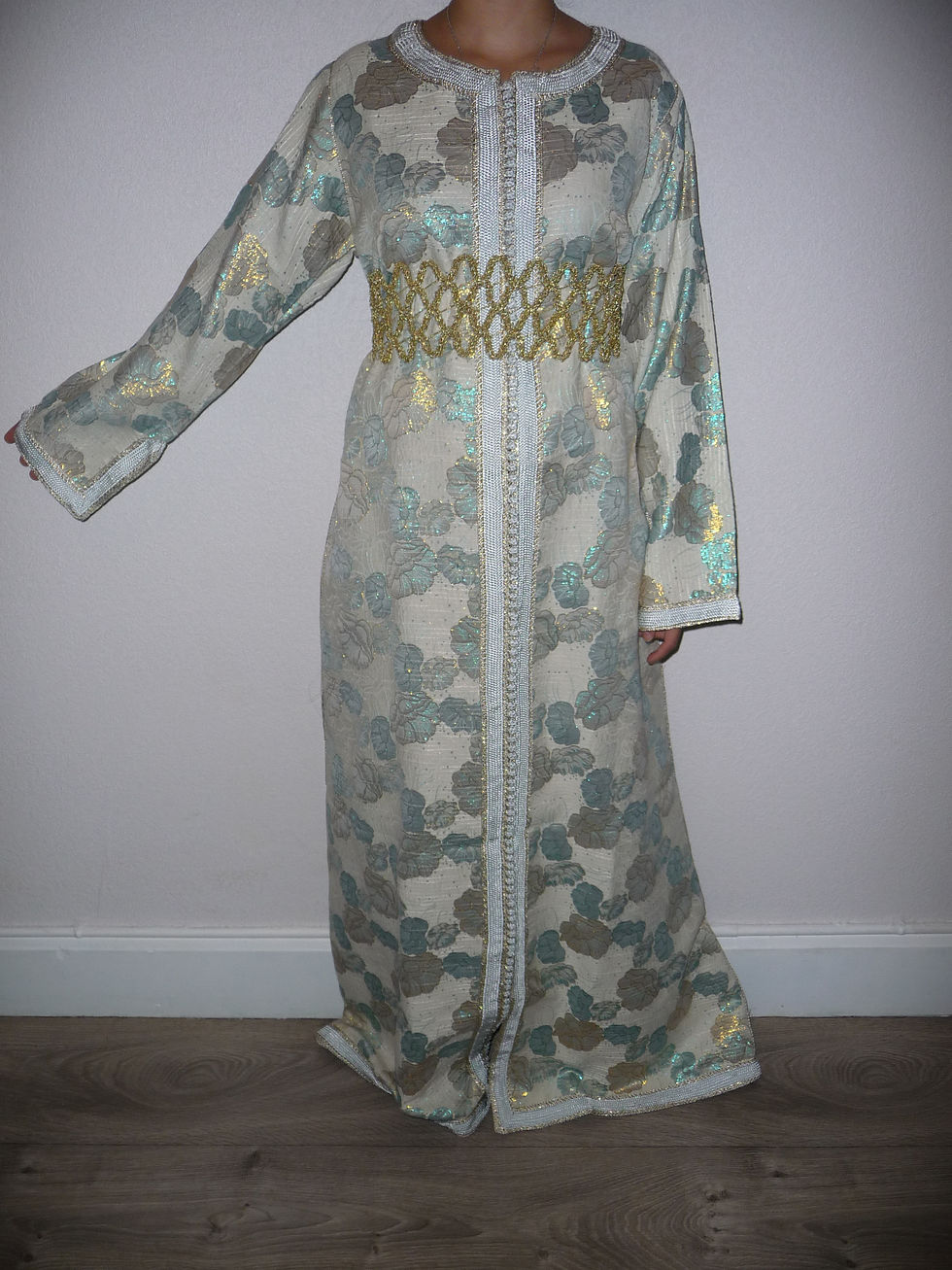 Caftan Bleu Doré