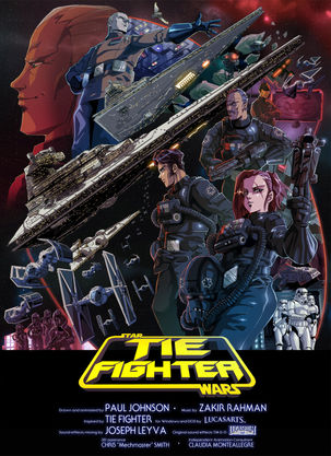 ¿STAR WARS AL ESTILO DEL ANIME DE LOS 80’S?. TIE FIGHTER, EL FANFICTION QUE TODO FAN DE STAR WARS TI
