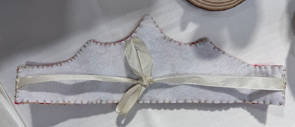 Thumbnail: Customizable felted crown