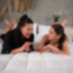 Thumbnail: Our extra thick mattress pad, filled with alpaca wool and covered in cotton, ensures a restful and healthy sleep.