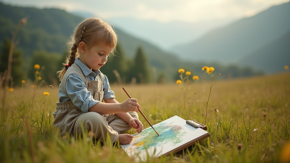 Exploring Nature through Children’s Storytelling Art