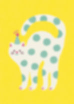A_Polka_Dot_Cat_In_A_Polka_Dot_Hat