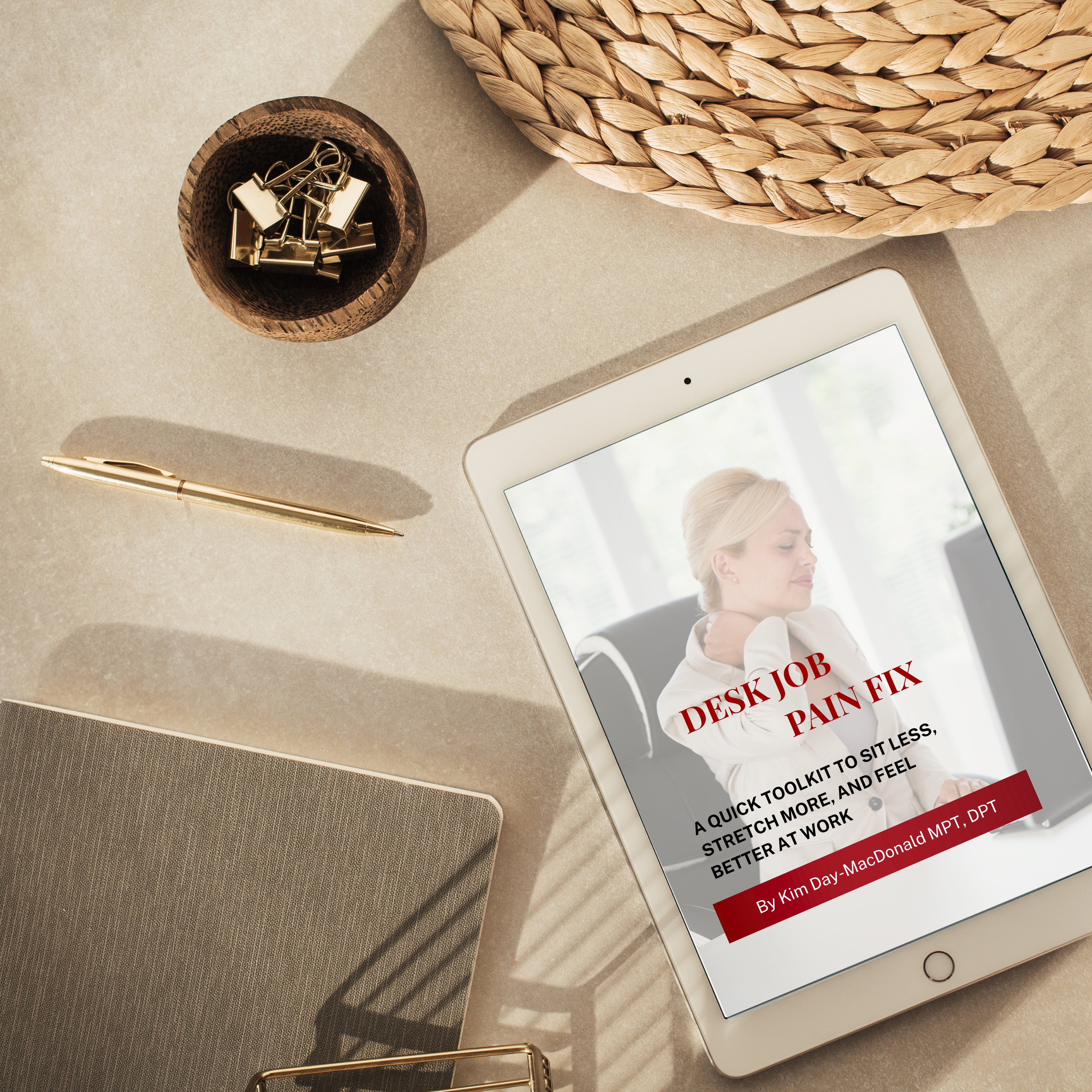 Desk Job Pain Fix: Mini Toolkit (PDF)