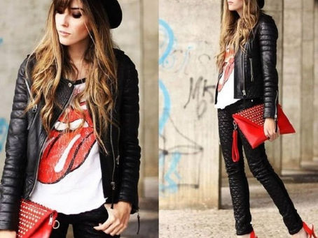 LOOK ROCKERO DE MUJER, pero CHIC........ROCK CHIC