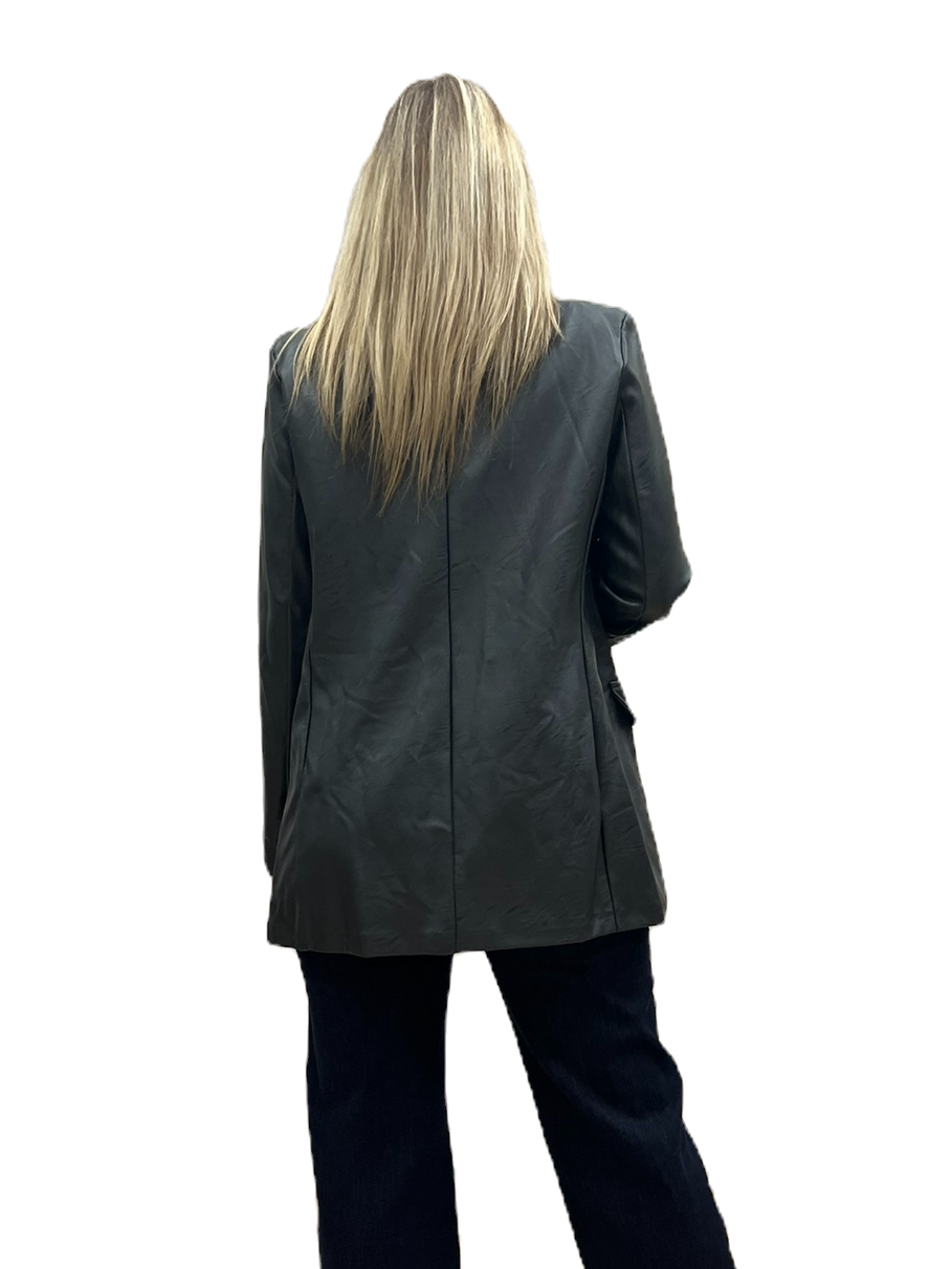 Σακάκι δερματίνη Soft Touch