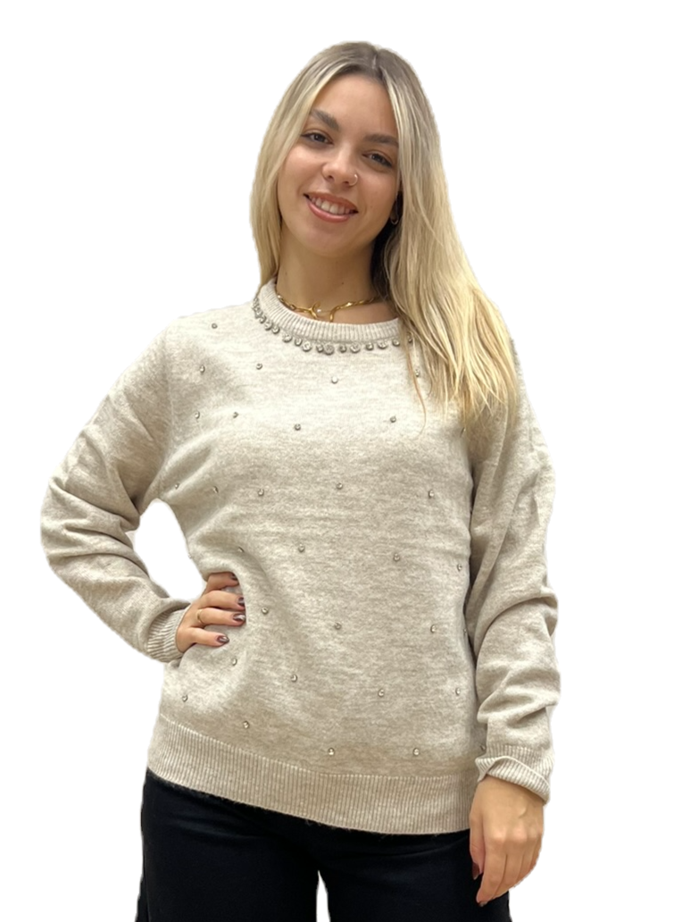 Πλεκτό με στρας