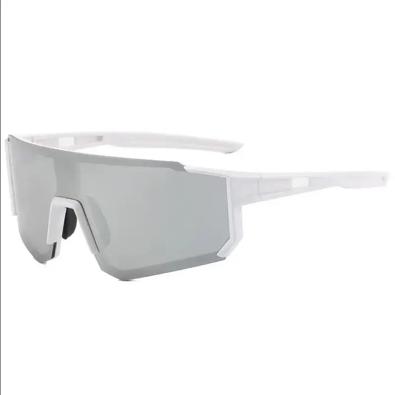 Thumbnail: Hiking 2pcs Cycling Anti Light Glasses Men Women UV400 Sandproof Eye Protector