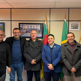 Câmara de Gravataí recebe deputado Sanderson para debater ideias de desenvolvimento e crescimento da cidade