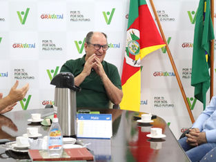 Gravataí recebe visita do novo secretário de Desenvolvimento Urbano e Metropolitano do RS e reforça aproximação estratégica do município junto ao governo estadual