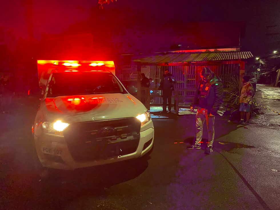 Identificados dois mortos em ataque a tiros na Vila São Borja, no bairro Sarandi, zona norte de Porto Alegre