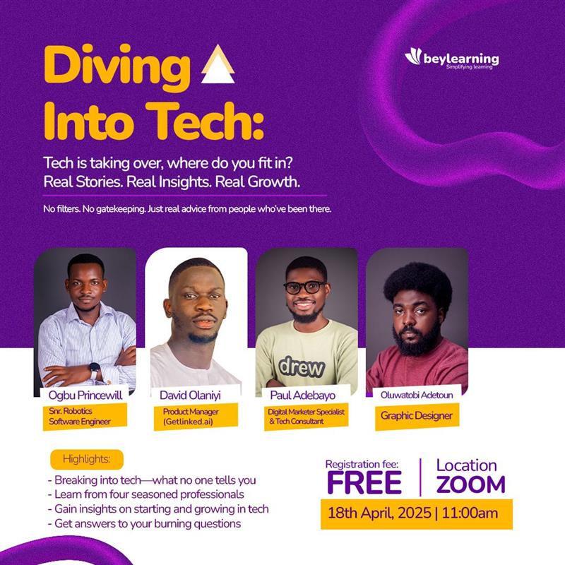 Diving Into Tech