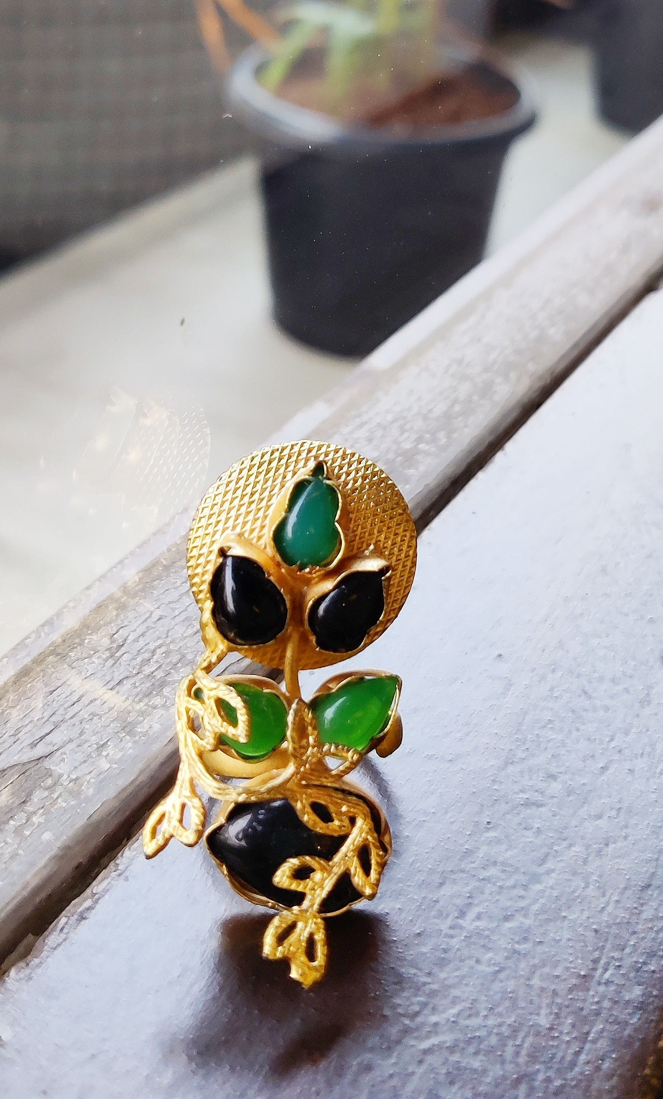 Gold & Stones Ring