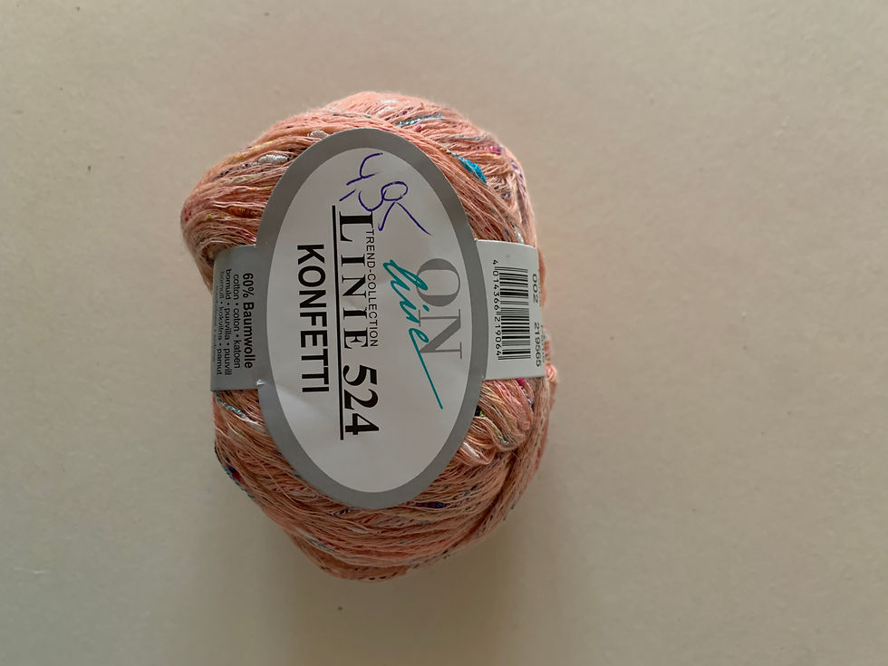 Miniaturbild: Pullover aus Konfetti zum selber Stricken