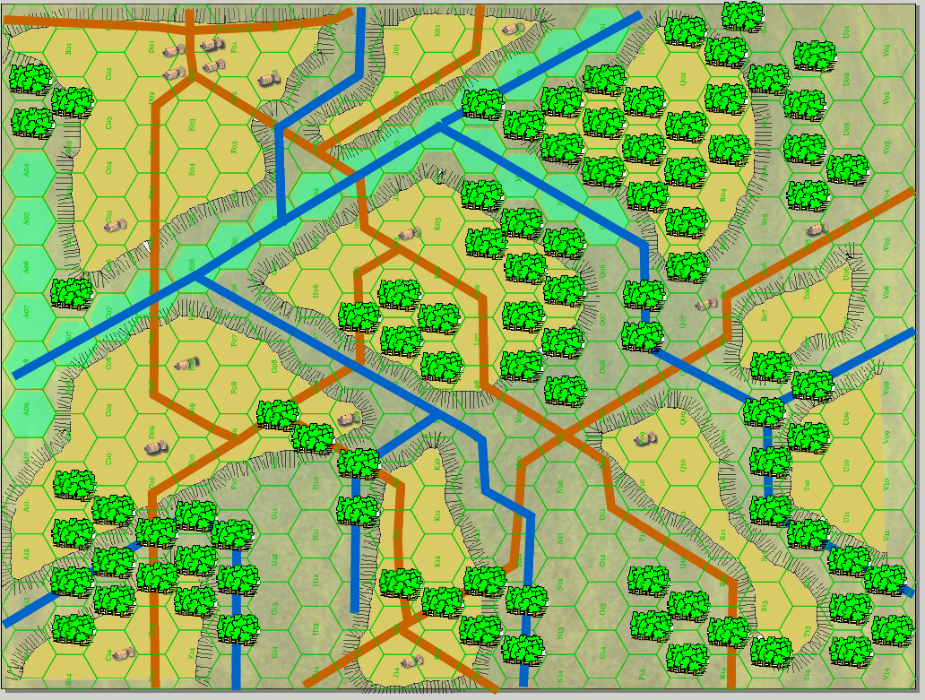 Mechanicsville/Beaver Dam Creek 4x3 map PDF content media