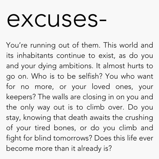 excuses