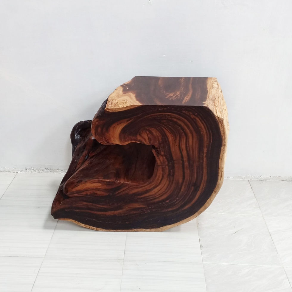 Thumbnail: Handcrafted Suar Wood Console Table (Sold)