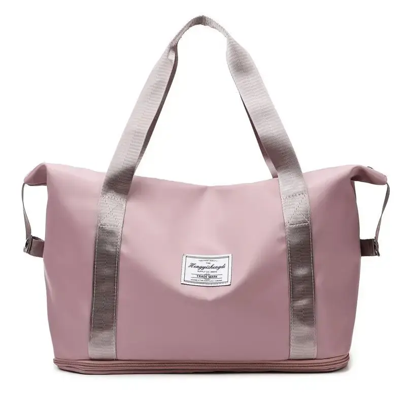 Thumbnail: Women Large Expandable Handbag Travel Shoulder Bag Lady Excursion Purse