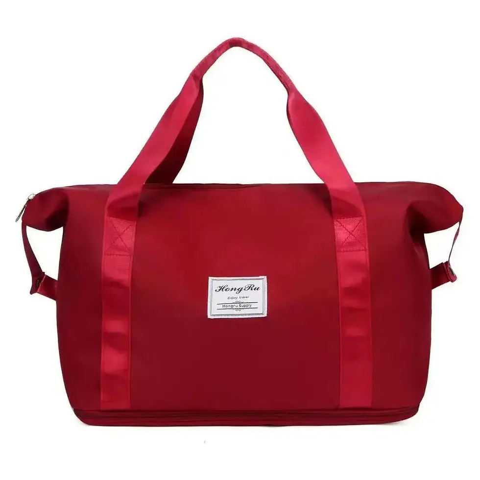 Thumbnail: Women Large Expandable Handbag Travel Shoulder Bag Lady Excursion Purse