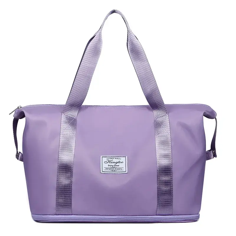 Thumbnail: Women Large Expandable Handbag Travel Shoulder Bag Lady Excursion Purse