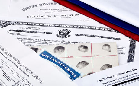 immigration application paperwork