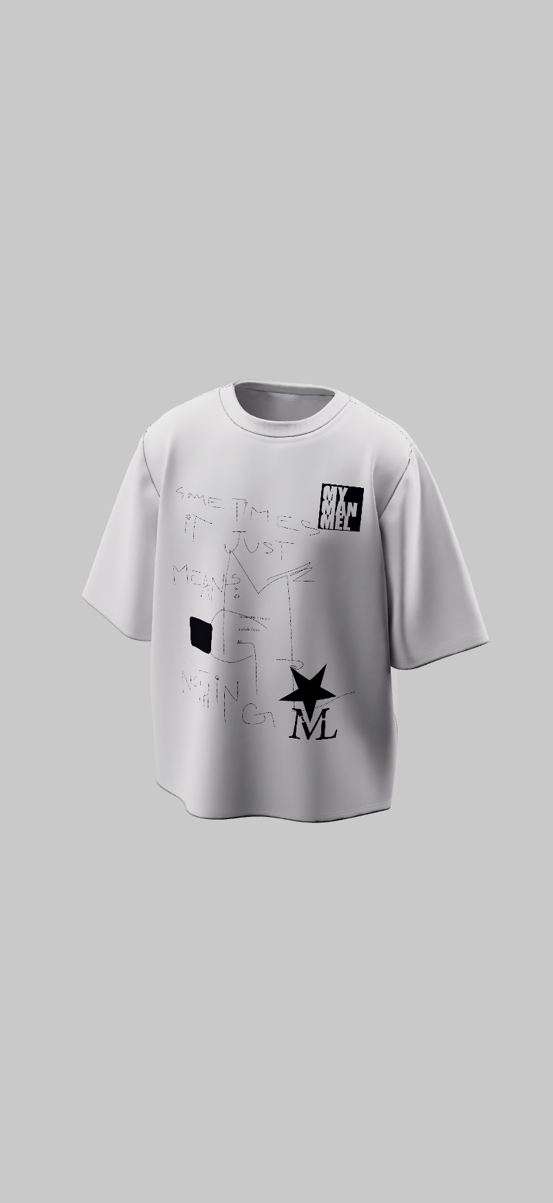 Scribble Tee