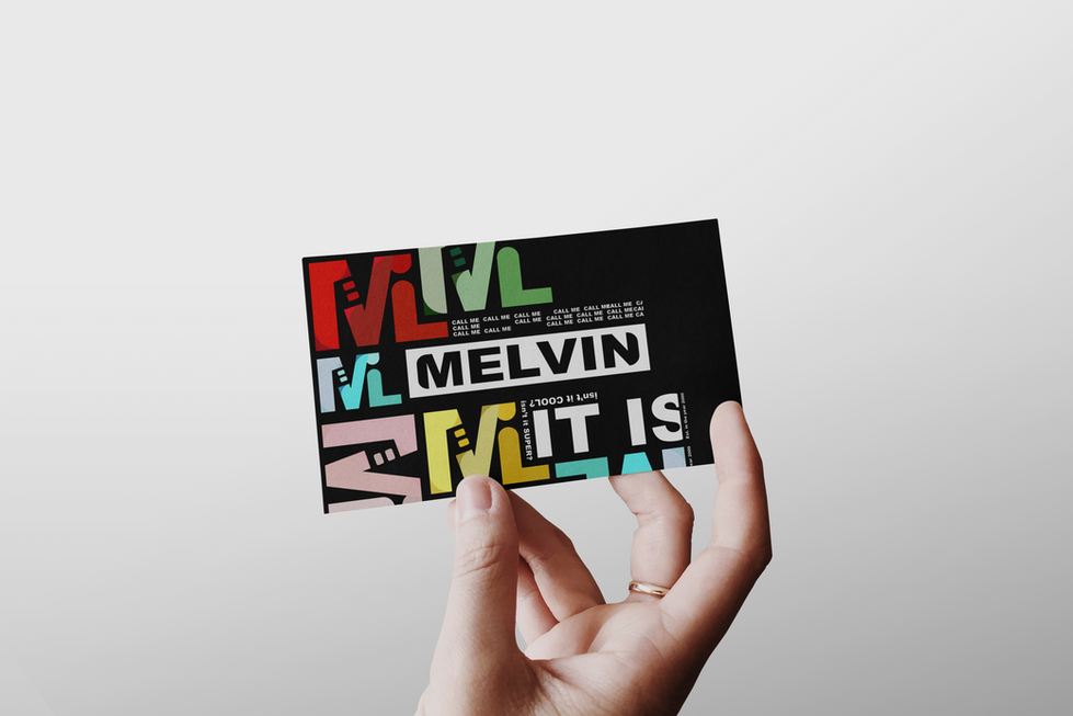 Conceptual Business Card (front)