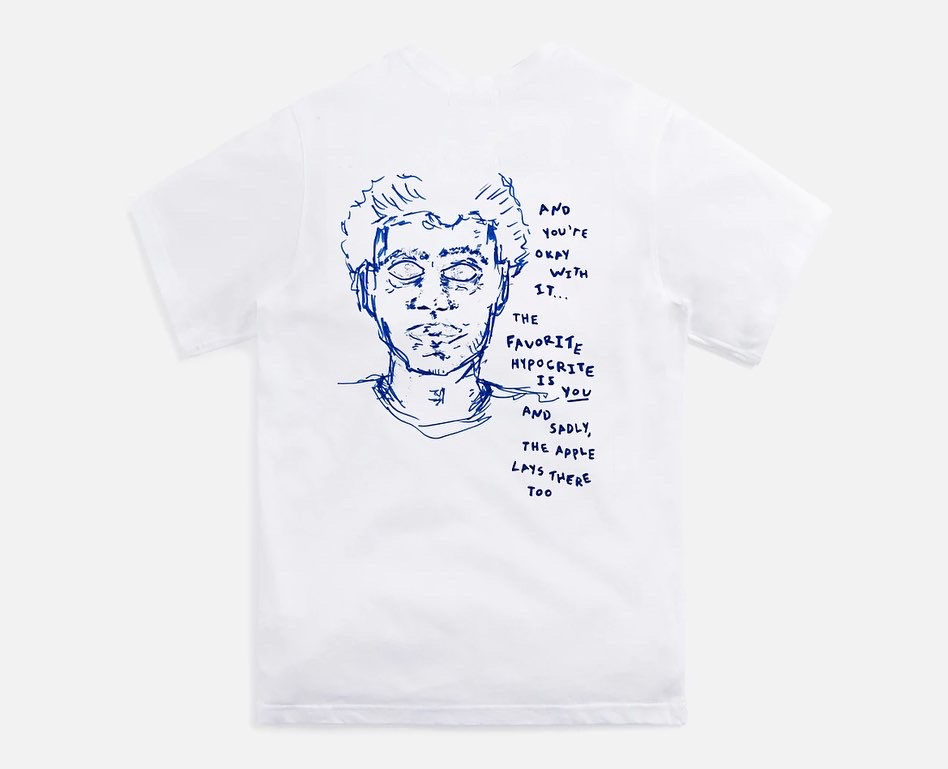 Box Logo Face Tee (back1)