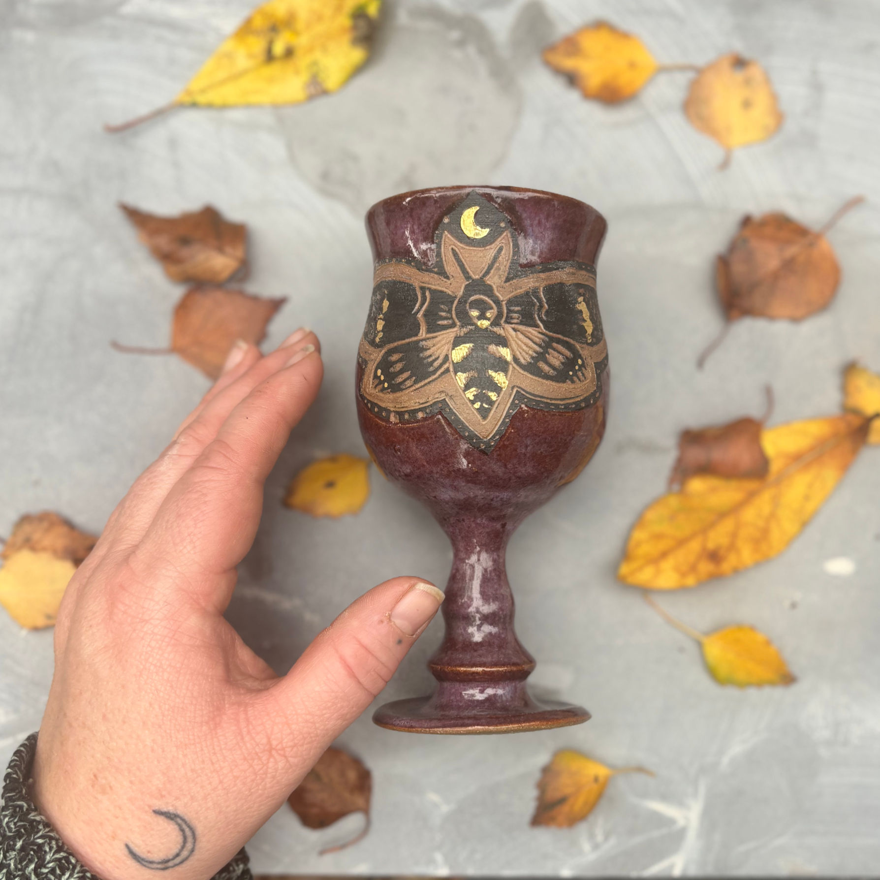 Death Hawk Moth Chalice