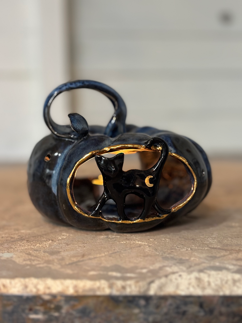 Black Cat Pumpkin II