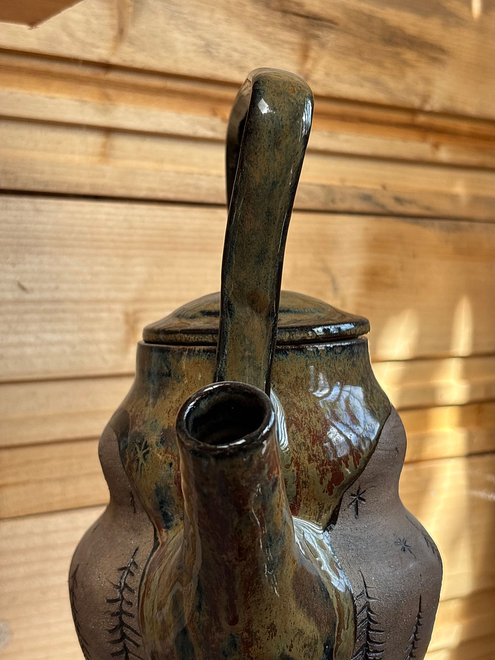 Thumbnail: Dark Moon Teapot and Tumblers