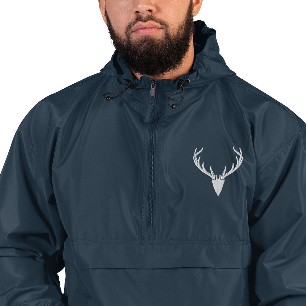 Thumbnail: Embroidered Champion Packable Jacket
