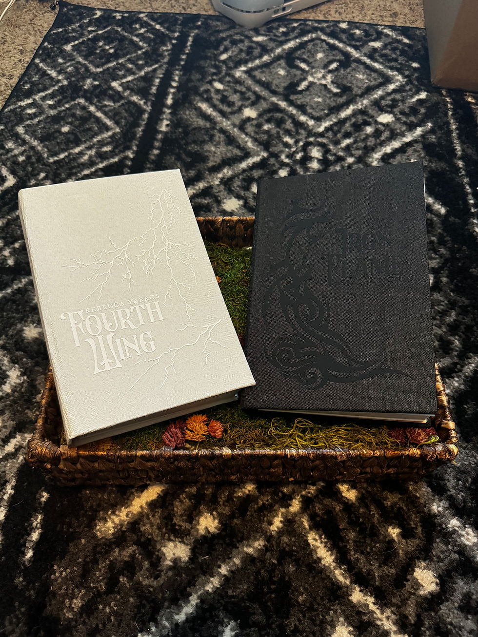 Thumbnail: Fourth Wing / Iron Flame Cover Design