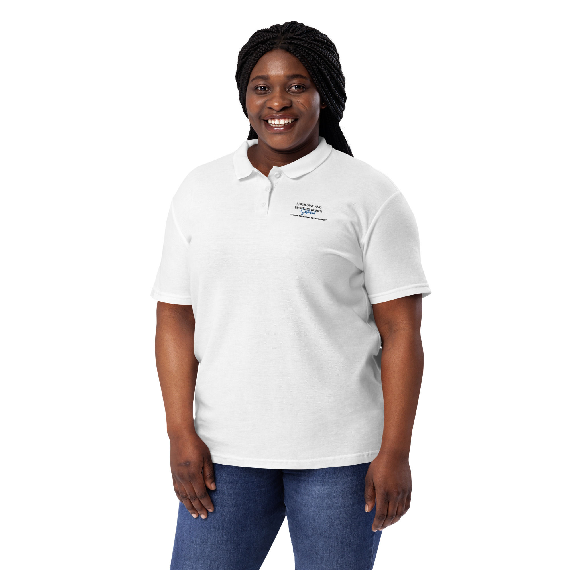 Sisterhood Women’s pique polo shirt