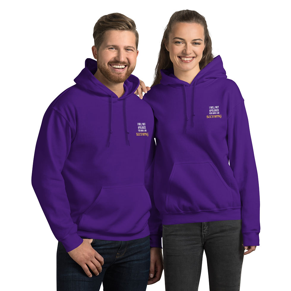 Thumbnail: I will not apologize Unisex Hoodie
