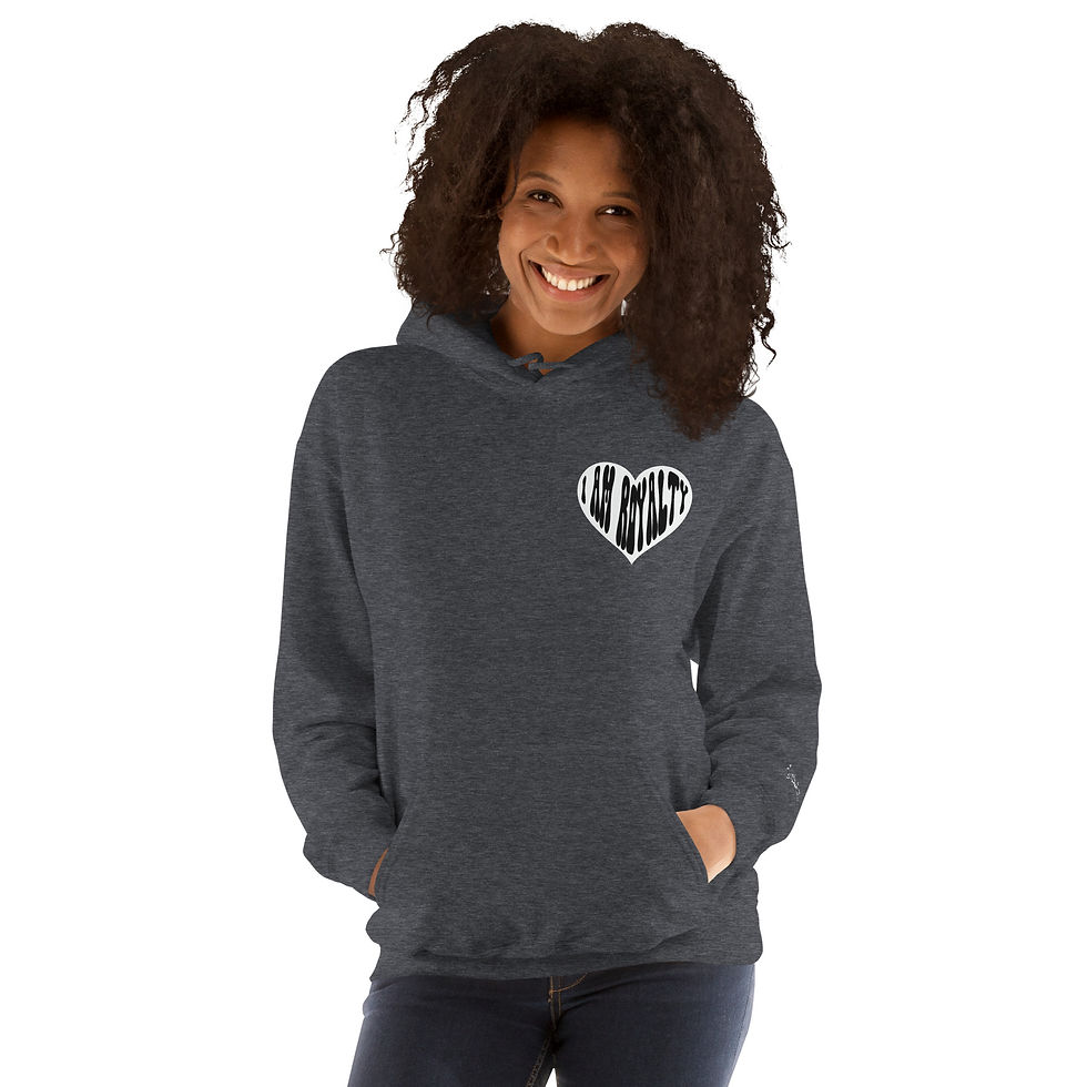 Thumbnail: "I AM ROYALTY" Unisex Hoodie