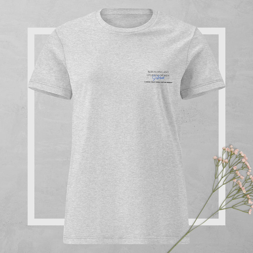 Thumbnail: "iREBUILD iUPLIFT" Women’s basic softstyle t-shirt