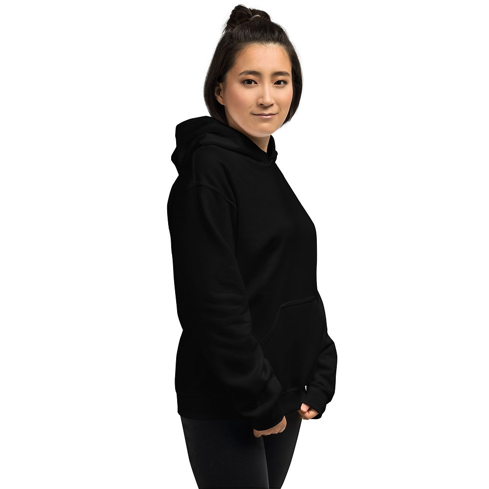 Thumbnail: "I AM ROYALTY" Unisex Hoodie White heart
