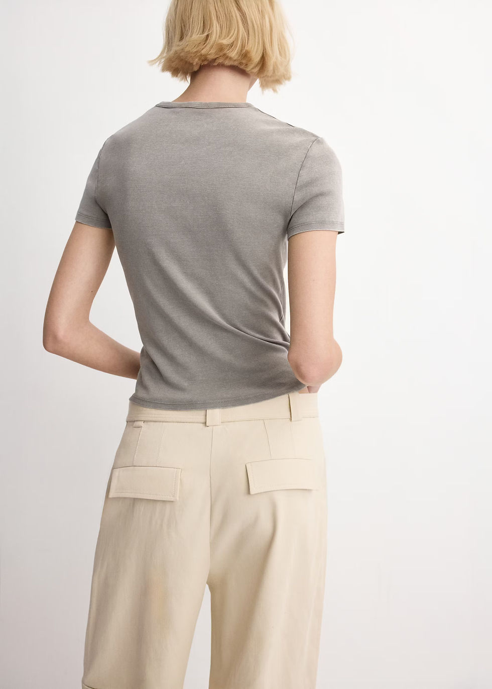 Thumbnail: Washed-effect cotton t-shirt