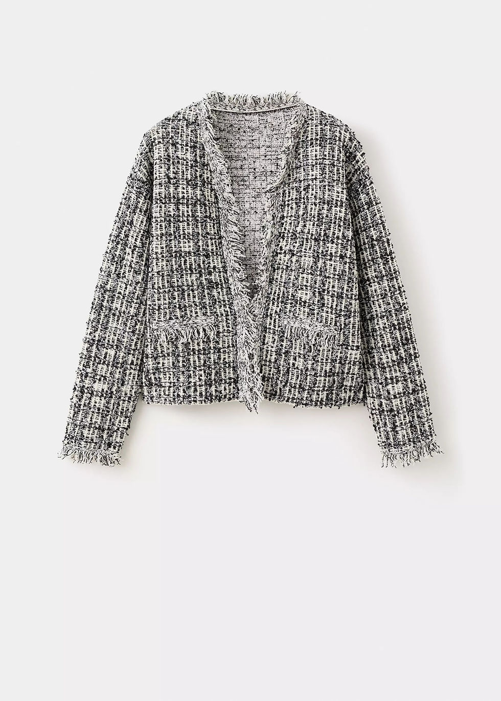 Thumbnail: Oversized tweed jacket