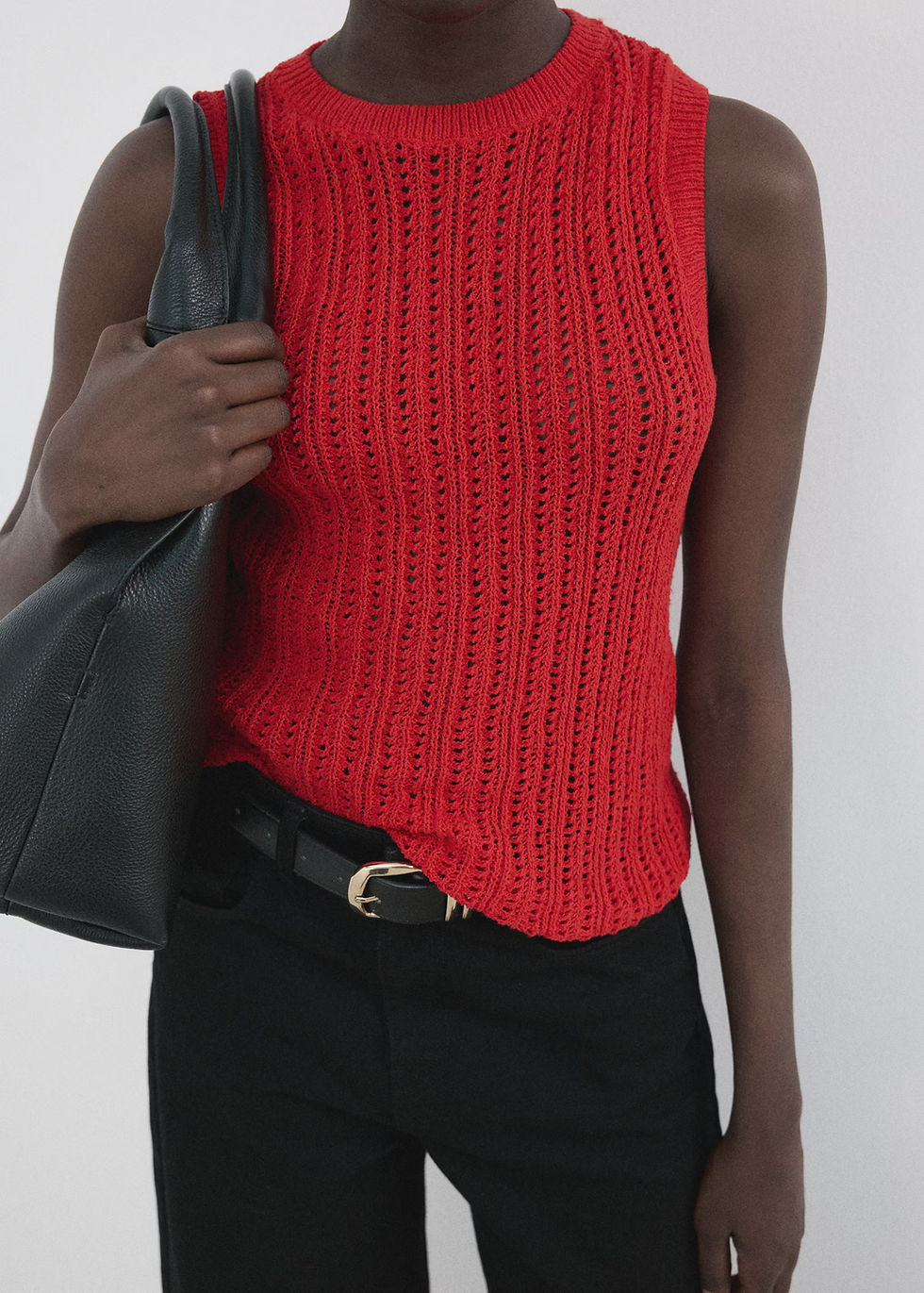 Thumbnail: Openwork knit top